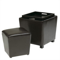 OSP Designs by Office Star Products 2-Piece Ottoman Set
