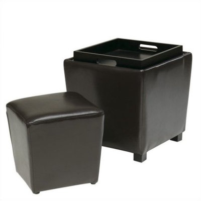 OSP Designs by Office Star Products 2-Piece Ottoman Set
