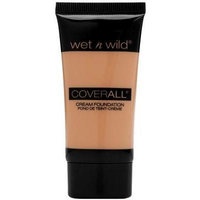 Wet N Wild Coverall Cream Foundation ~ Light/Medium 818 (Pack of 3)
