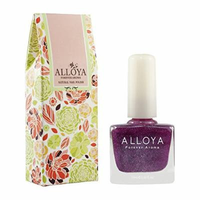 Alloya Natural Non-Toxic, Five-free, Vegan formula Nail Polish, Peel Off & floral scented, 073 Let's Tango