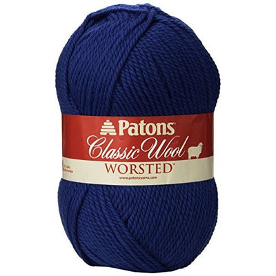 Spinrite 428861 Classic Wool Yarn-Royal Blue
