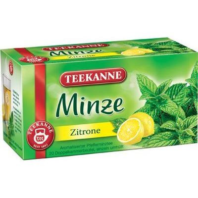 3x Teekanne (Minze Zitrone) mint citrus (each box 20 tea bags)