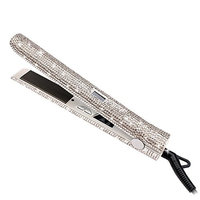 Professional Ceramic Flat Iron Hair straightener, Diamond Straightener, Ceramic Crystal Straightener Curlers, Straight hair curlers, Dual voltage