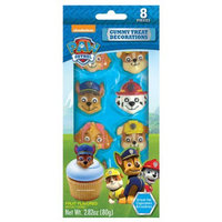Paw Patrol Gummy Treat Decorations, 8 pieces, 2.82 oz