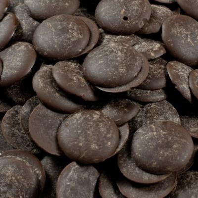 Noel Dark Chocolate Pistoles - Semisweet 58.5%, Grand - 1 box - 11 lb