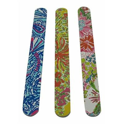 Lilly Pulitzer Bundle Nail Files Nosie Posey, My Fans, Happy Place 3 Count