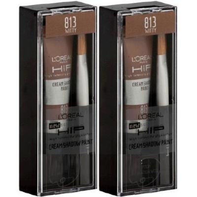 LOREAL Hip Cream Shadow Paint #813 WITTY (PACK 2)