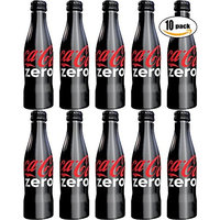 Coke Zero Sugar, 8.5oz Aluminum Bottle (Pack of 10, Total of 85 oz)