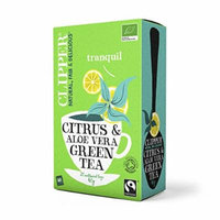(2 Pack) - Clipper - Organic Green Tea Aloe Vera | 20 Bag | 2 PACK BUNDLE