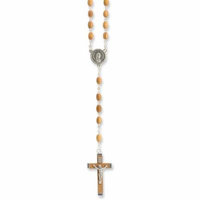 Olive Wood Rosary by The Vatican Observatory