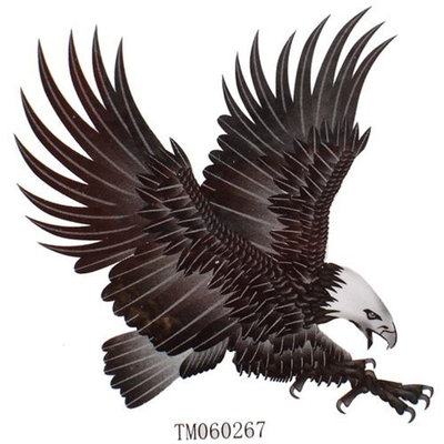 GGSELL King Horse Waterproof men and women fashion sexy tattoo sticker eagles