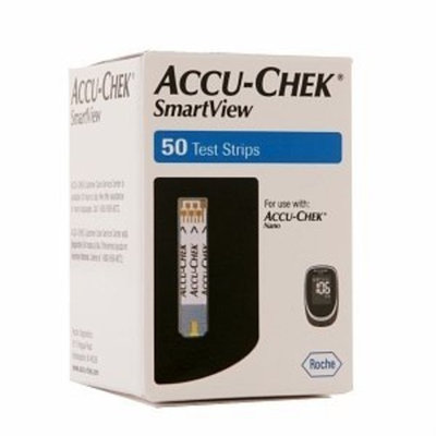 Accu-Chek Nano Smart View Test Strips, 50 Count