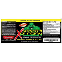 Monster Xplosion, Natural Male Explosion, 60 Capsules, Colossal Labs