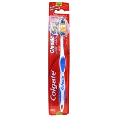 Colgate Classic Deep Clean Toothbrush, Medium (Display of 12)
