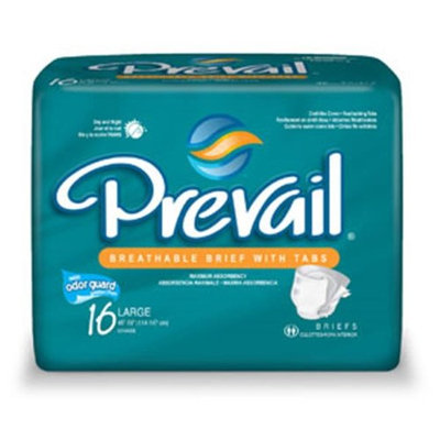 Firstqualityproducts Prevail PV-013/1 Adult Briefs-Large-64/Case