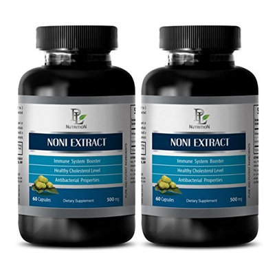 Natural weight loss - NONI EXTRACT 500 Mg - Morinda noni - 2 Bottles 120 Capsules