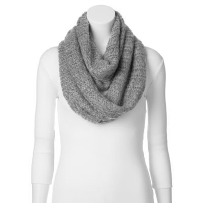 SO® Open-Work Infinity Scarf