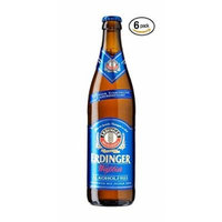 Erdinger Weissbier German Wheatbeer Non-alcoholic Beer 330ml (.33l) 6 Pack