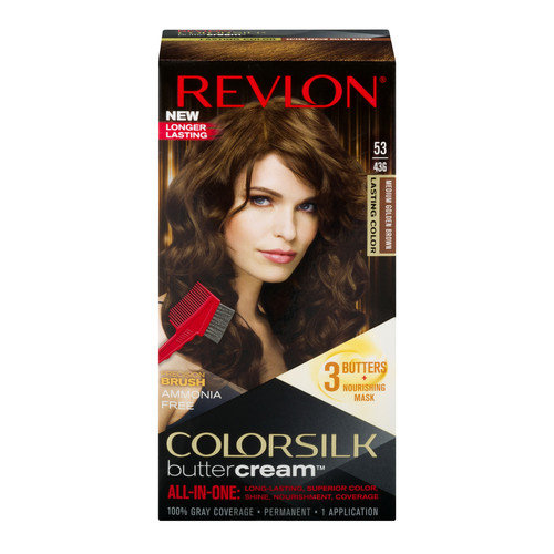 Revlon Colorsilk Buttercream Hair Color 53 Medium Golden Brown