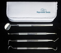 Impressive Smiles 1 Dentist Tools Kit A Grade Stainless Steel Dental Hygiene Set, Tarter Rem.