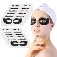 Bamboo Charcoal Crystal Collagen Moisturing Eye Mask Pads, Natural Water Replenishin Under Eye Patches for Anti-aging and Remove Wrinkle, Dark Circles, Puffiness