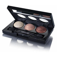 Isadora Eye Shadow Trio. Extra Long Lasting. Fragrance Free. Clinically Tested. (90 Beach Bronze)