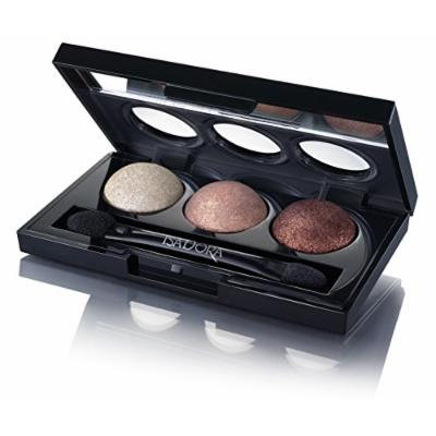 Isadora Eye Shadow Trio. Extra Long Lasting. Fragrance Free. Clinically Tested. (90 Beach Bronze)