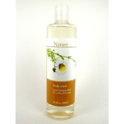 Nature Dead Sea Minerals Body Wash - Chamomile 13.5 Oz.