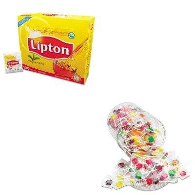 KITLIP291OFX00068 - Value Kit - Office Snax Sugar-Free Suckers (OFX00068) and Lipton Tea Bags (LIP291)
