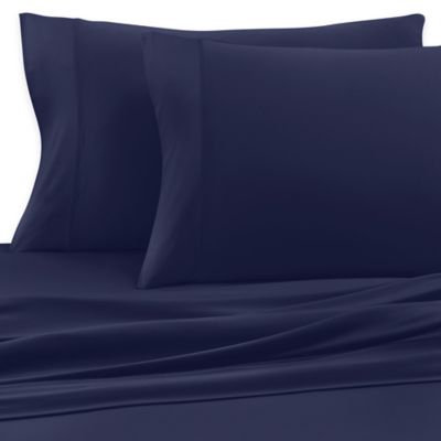 SHEEX® Luxury Copper Performance Full Sheet Set in Navy
