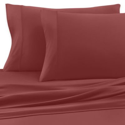 SHEEX® Luxury Copper Performance Standard Pillowcases in Rust (Set of 2)
