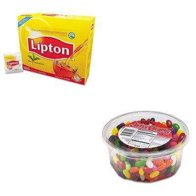 KITLIP291OFX70013 - Value Kit - Office Snax Jelly Beans (OFX70013) and Lipton Tea Bags (LIP291)