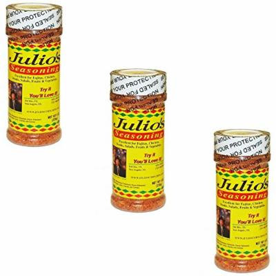 Julio's Season All - Southwest Texas Spice Blend - Three 8 oz Bottles