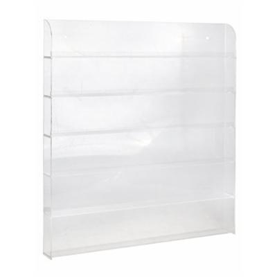 TMS® Large Acrylic Clear Nail Polish Organizer Display Wall Rack Fit 90 to 120 Bottles