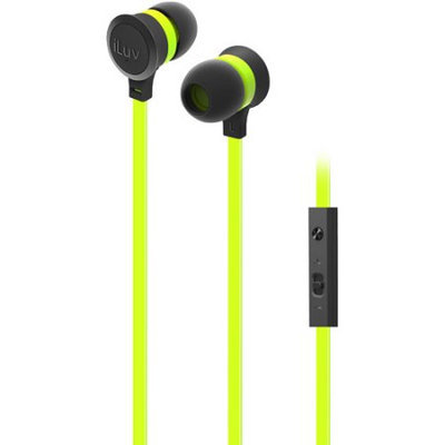 iLuv IEP336GRNN Neon Sound Highperform Earphoneaccs Green