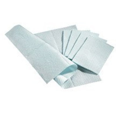 NON24358B - Medline 3-Ply Tissue/Poly Professional Towels,Blue,Not Applicable