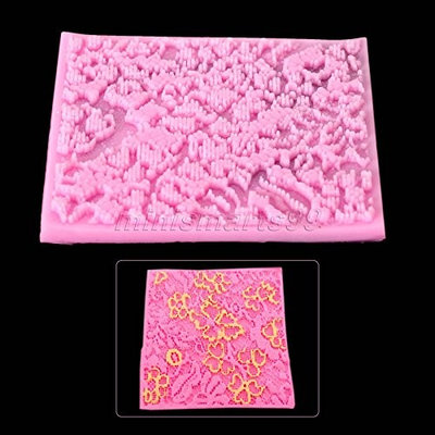 Cacys Store - Lace Mat Fondant Cake Silicone Mold Making Cupcake Decorating Tools Bakeware Confeitaria Kitchen Accessories Cupcake Cake Stand