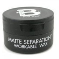 TIGI Bed Head B for Men Matte Separation Workable Wax, 3 Ounces