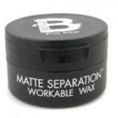 TIGI Bed Head B for Men Matte Separation Workable Wax, 3 Ounces