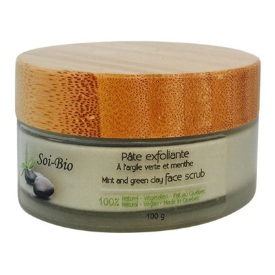 Soi-Bio v202ev 100g Mint & Green Clay Face Scrub