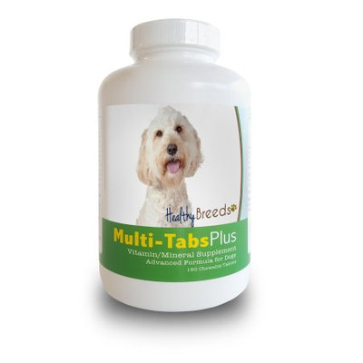 Healthy Breeds 840235140405 Labradoodle Multi-Tabs Plus Chewable Tablets 180 Count