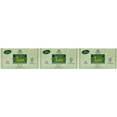 (3 PACK) - Organic India - Org Tulsi Original | 25 Bag | 3 PACK BUNDLE