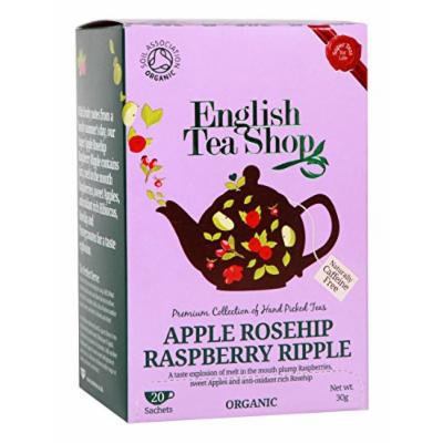 English Tea Shop - Apple Rosehip Raspberry Ripple - 20 Sachets - 30g (Case of 6)