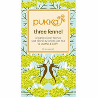 (6 PACK) - Pukka Herbs - Three Fennel Tea | 20 sachet | 6 PACK BUNDLE