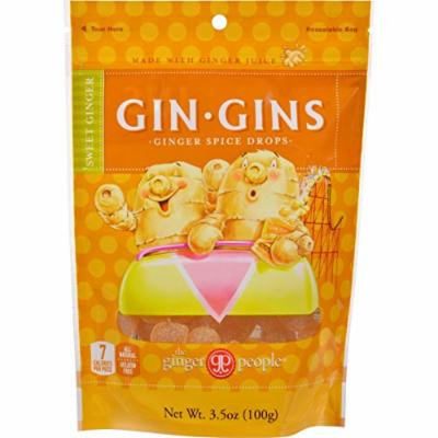 Ginger People Ginger Spice Drops - 3.5 oz - Case of 24