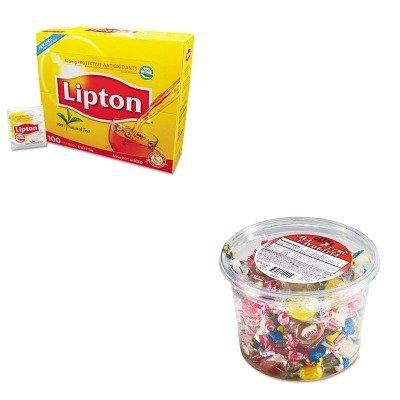 KITLIP291OFX00002 - Value Kit - Office Snax All Tyme Favorite Assorted Candies and Gum (OFX00002) and Lipton Tea Bags (LIP291)