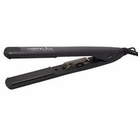 H2PRO Silk Diamond Nano Hi Tech Ceramic Tourmaline Styling Iron 1 inch (Black) 140° F - 450° F, dual voltage, auto shut off, infrared heat, dynamic system, alignment system, 140° F - 450° F, tourmaline treated plates, negative ions, shinier hair, frizz...