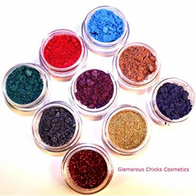 Glamorous Chicks Cosmetics-9 best selling eye shadow samples