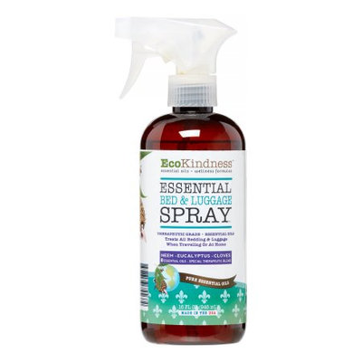 Ecokindness Essential Bed & Luggage Spray, 16 Fl Oz