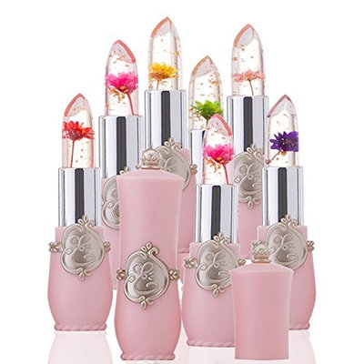 Alonea Bright Flower Crystal Jelly Lipstick Magic Temperature Change Color Lip